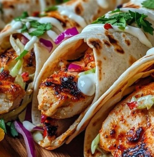 cheese garlic chicken wrap