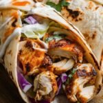 Grilled Chicken Cheese Wrap