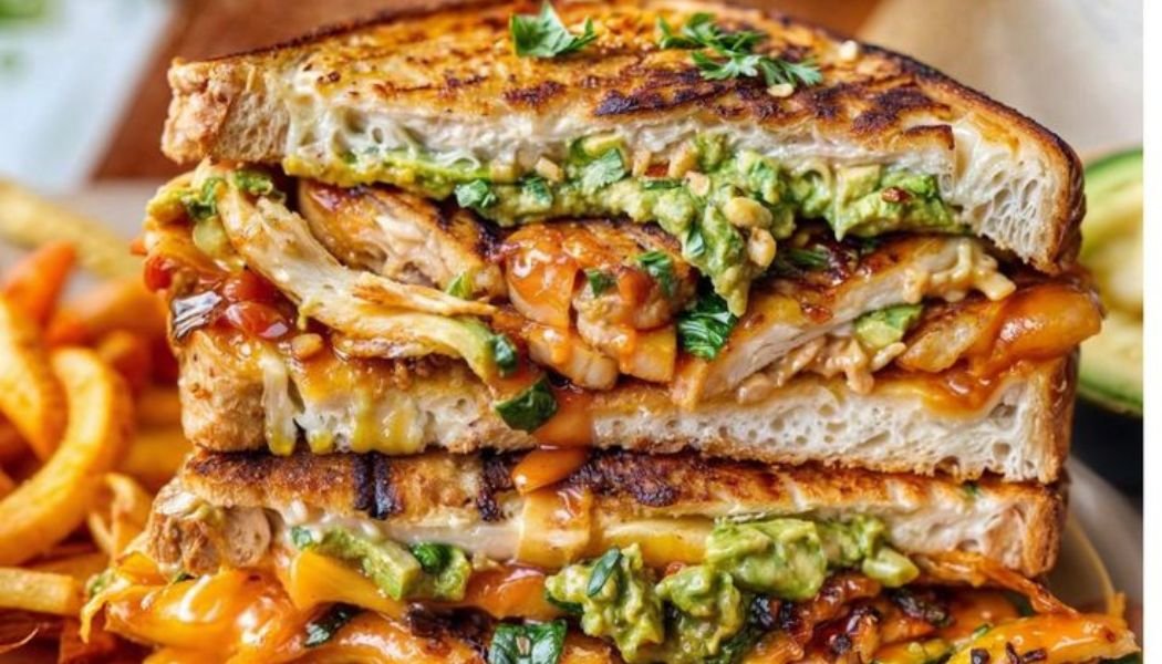 grilled chicken cheese and mayonnaise sandwich